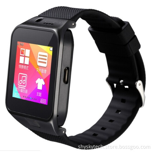 Bluetooth Smart watch Phone GV09 with camera 2.0MP wrist Watch SIM card Smart watch for iPhone6 Samsung Android Smartphones